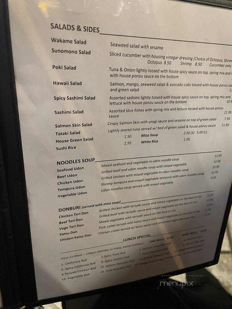 Kabuki Sushi - Antioch, CA menu_pic
