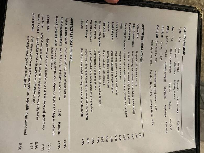 Kabuki Sushi - Antioch, CA menu_pic