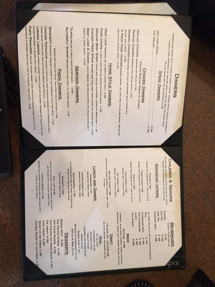 Norma's Restaurant - Salinas, CA menu_pic
