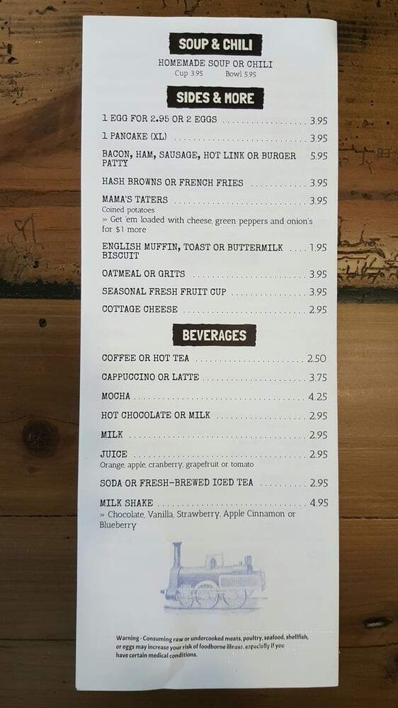 Byron Inn Restaurant - Byron, CA menu_pic