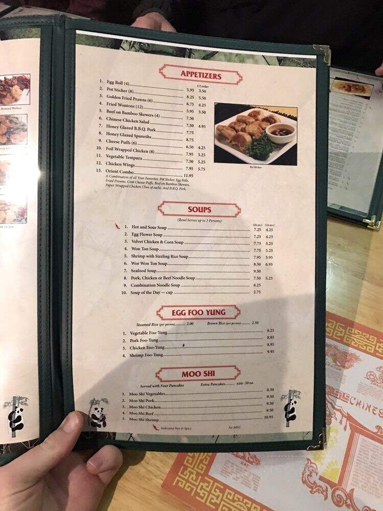 Orient Restaurant - Carmichael, CA menu_pic