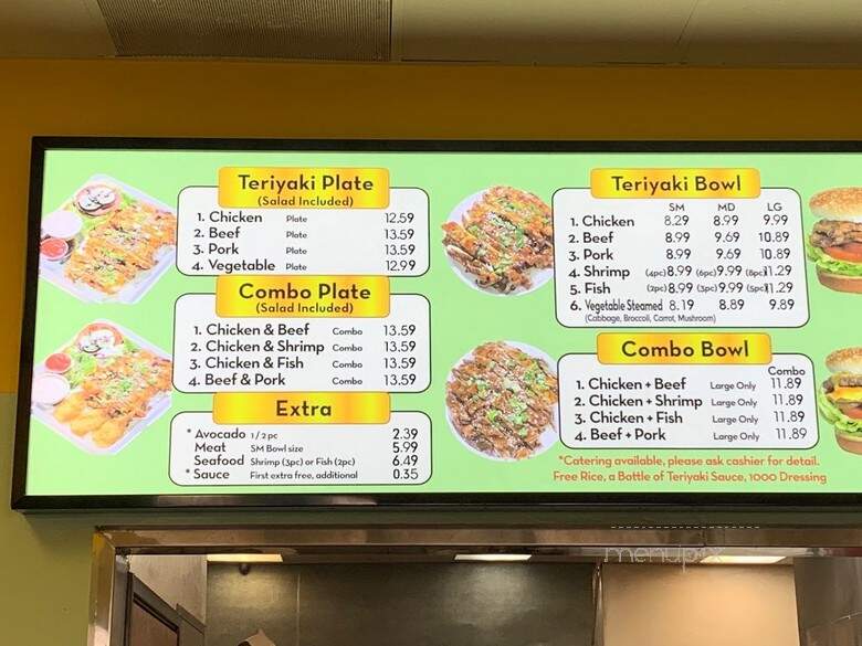 Golden Bowl - Van Nuys, CA menu_pic