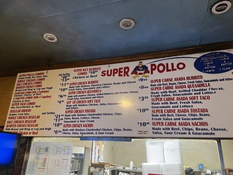 Super Pollo - Costa Mesa, CA menu_pic