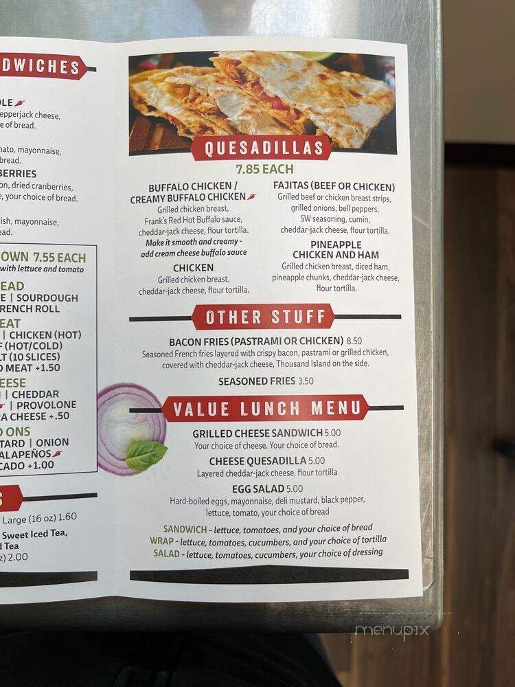 Deli At Vista Pointe - Diamond Bar, CA menu_pic
