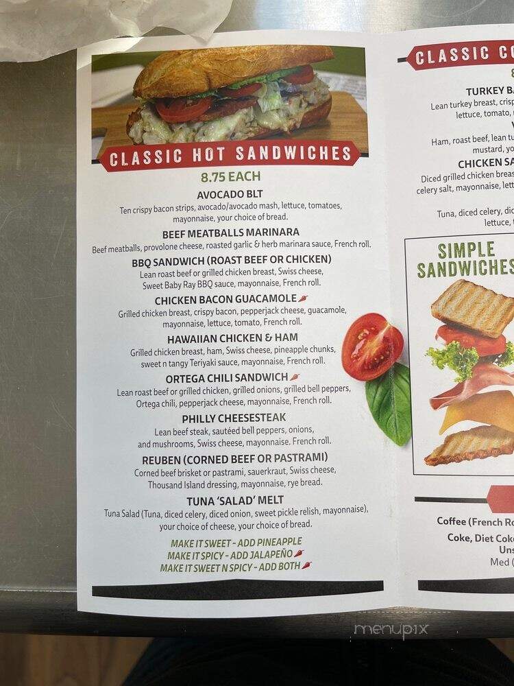 Deli At Vista Pointe - Diamond Bar, CA menu_pic