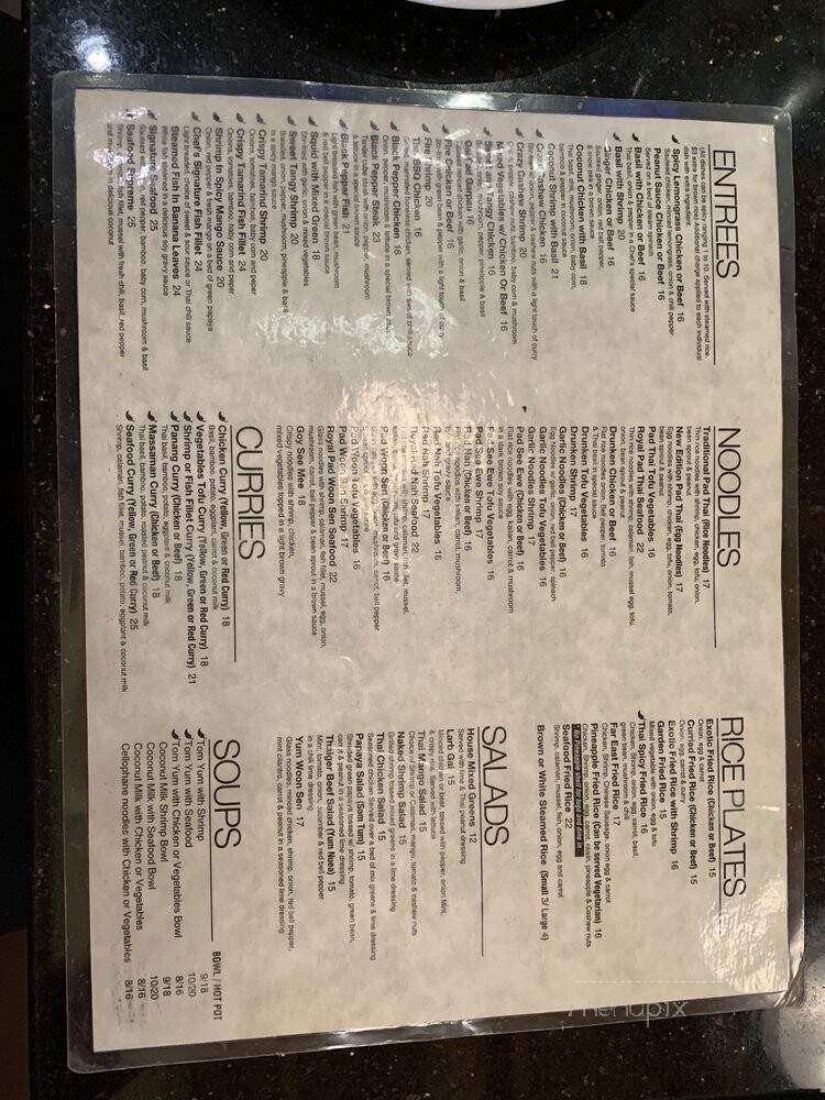 Thai Bamboo Bistro - Irvine, CA