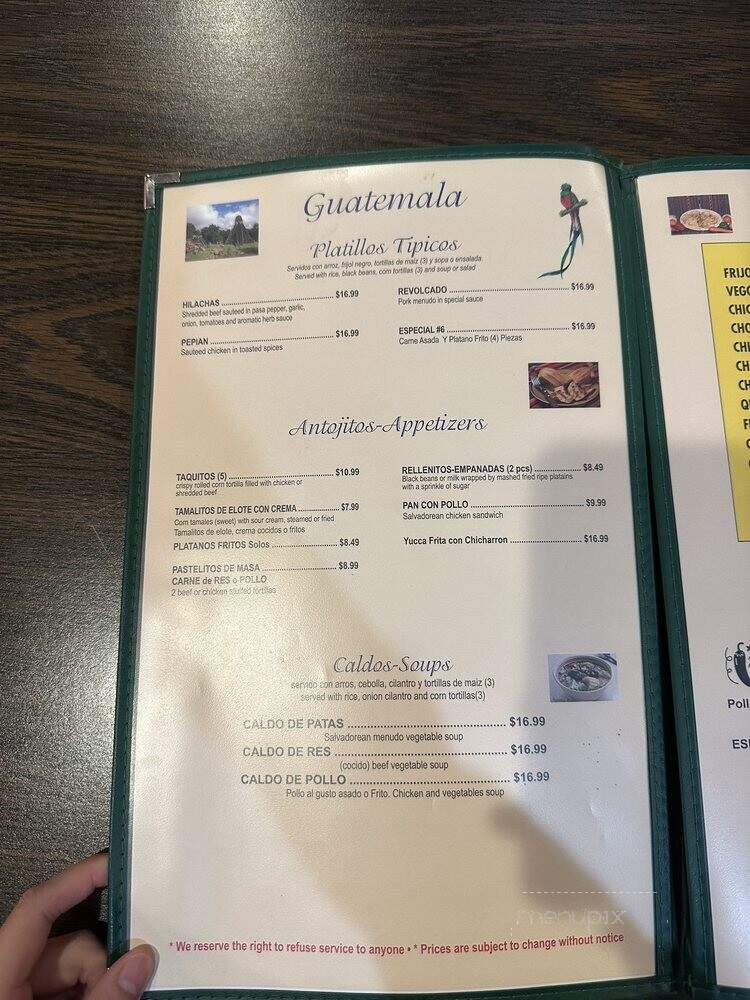 Guasalmex Restaurant - Pomona, CA menu_pic
