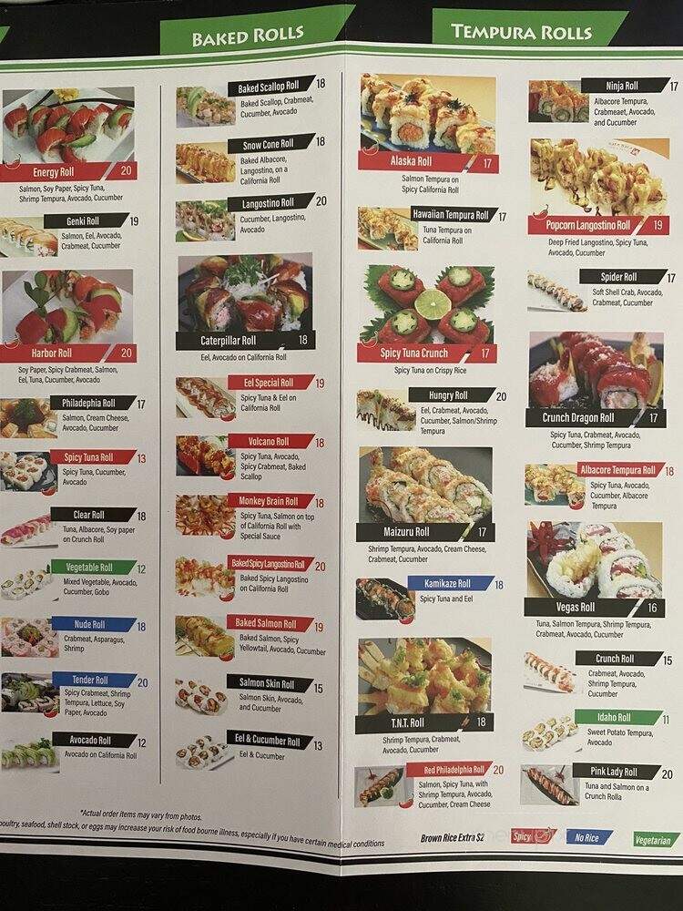 Maizurau Japanese Restaurant - Irvine, CA menu_pic