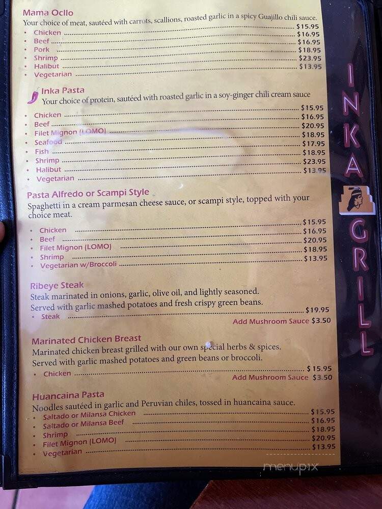 Inka Grill - Lake Forest, CA