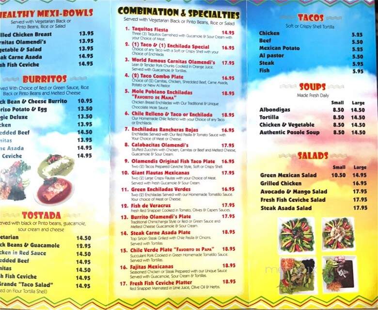 Olamendi's Express Mission - Mission Viejo, CA menu_pic