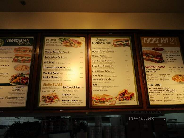 Corner Bakery Cafe - Lake Forest, CA menu_pic