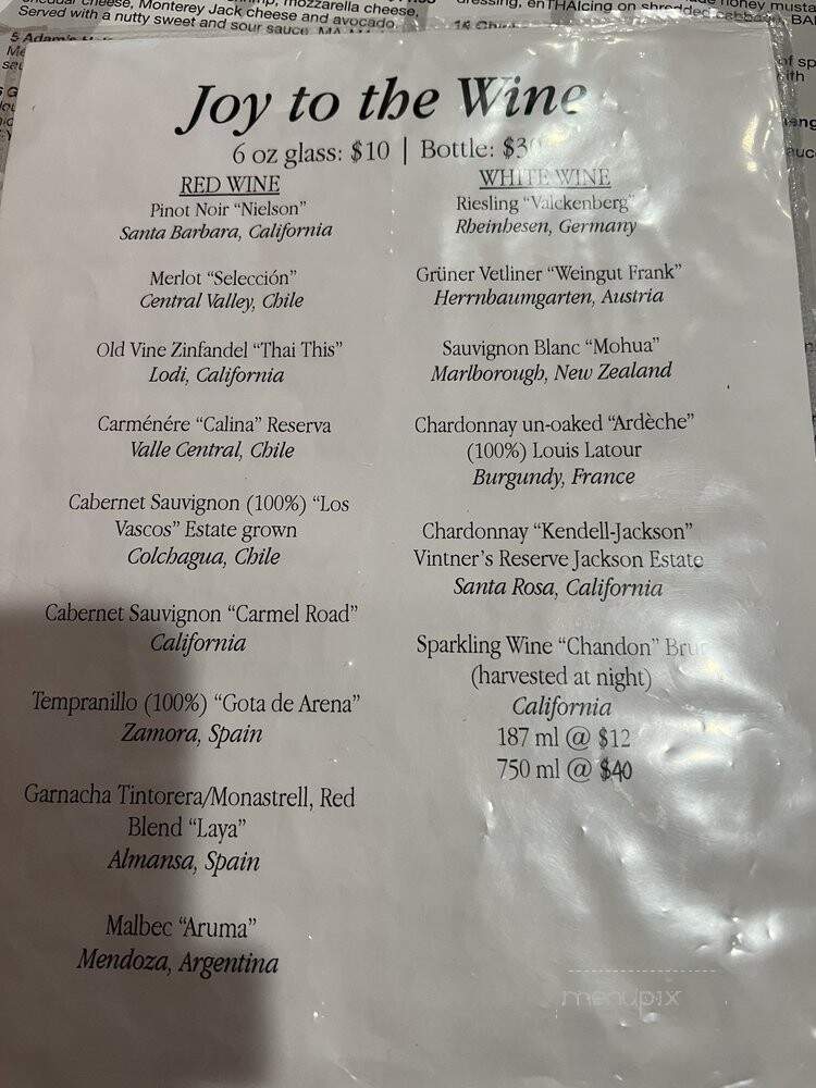 Thai This Lunch & Dinner - Dana Point, CA menu_pic