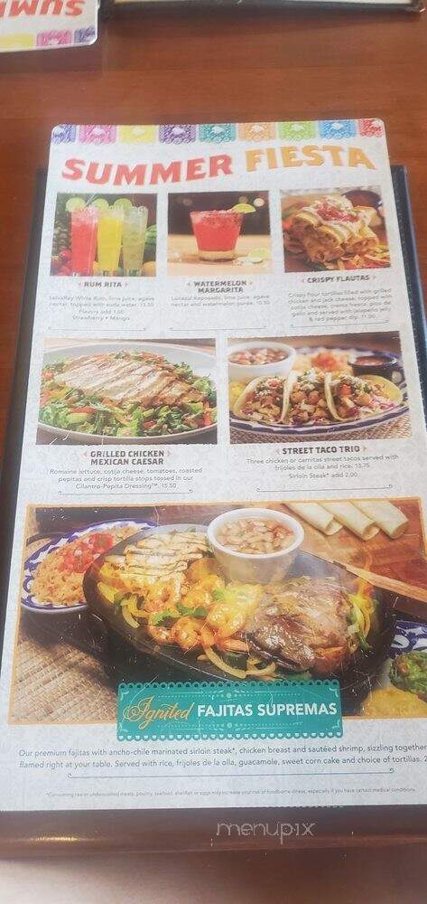 El Torito Mexican Grill - Dana Point, CA menu_pic
