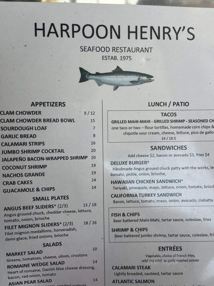 Harpoon Henry's Seafood Restaurant - Dana Point, CA