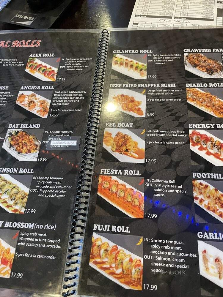 Sushi Umi - Upland, CA menu_pic