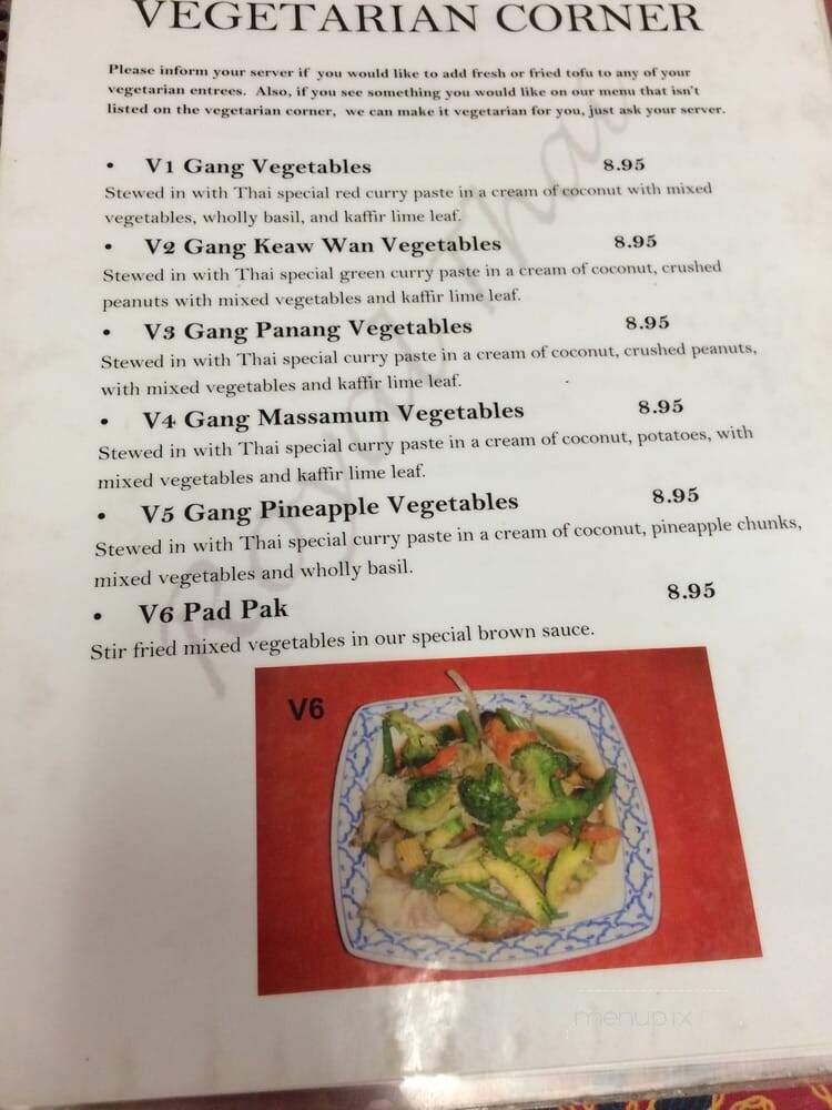 Royal Thai Restaurant - Chino Hills, CA menu_pic