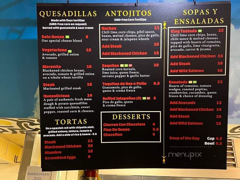 Taco Mesa - Mission Viejo, CA menu_pic