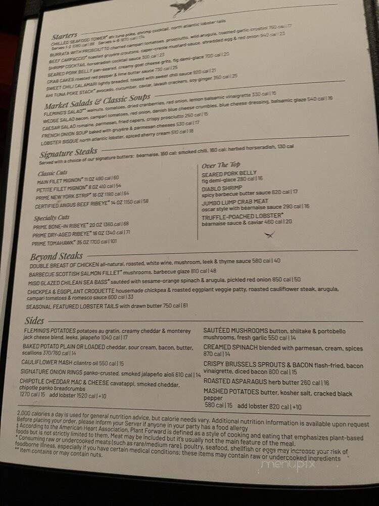 Fleming's Prime Steakhouse - Rancho Cucamonga, CA menu_pic