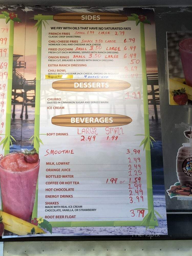 Mr Pete's Burgers - San Clemente, CA menu_pic