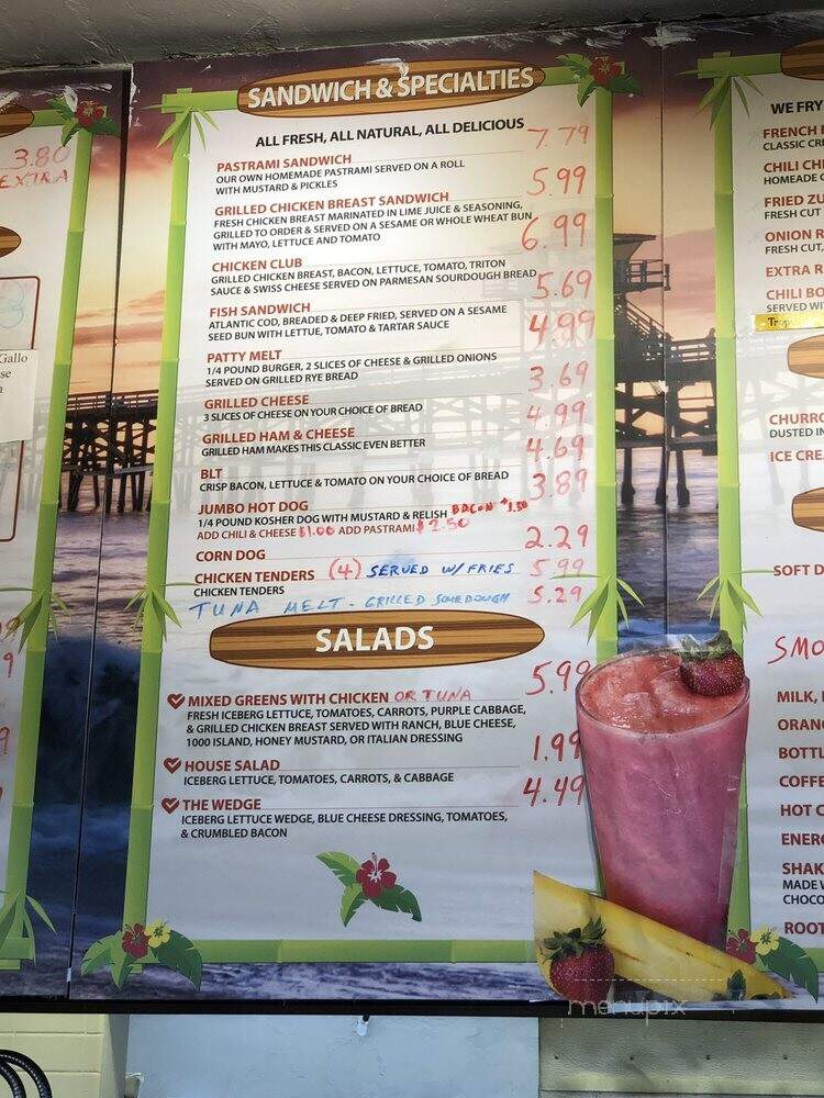 Mr Pete's Burgers - San Clemente, CA menu_pic