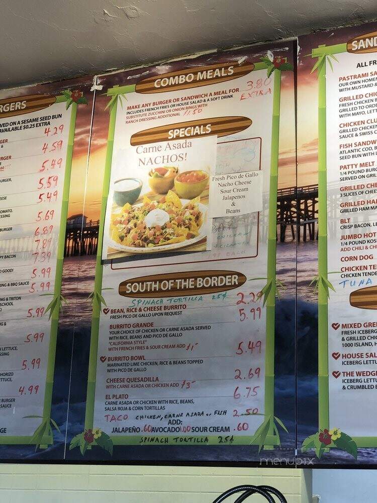 Mr Pete's Burgers - San Clemente, CA menu_pic