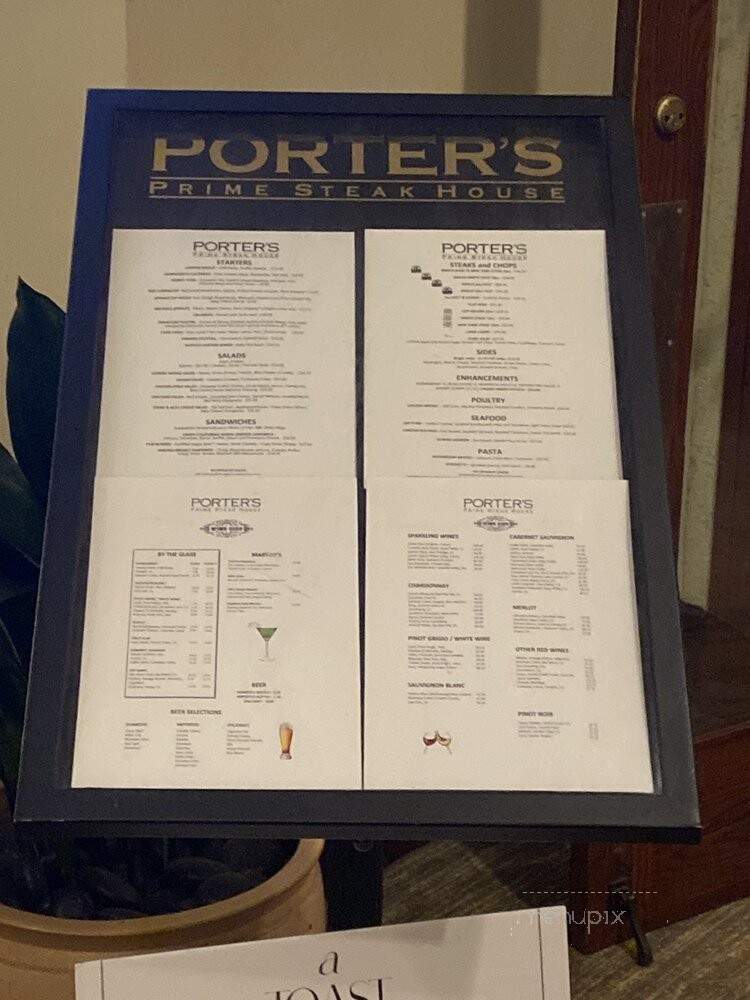 Porter's Prime Steak House - Ontario, CA menu_pic