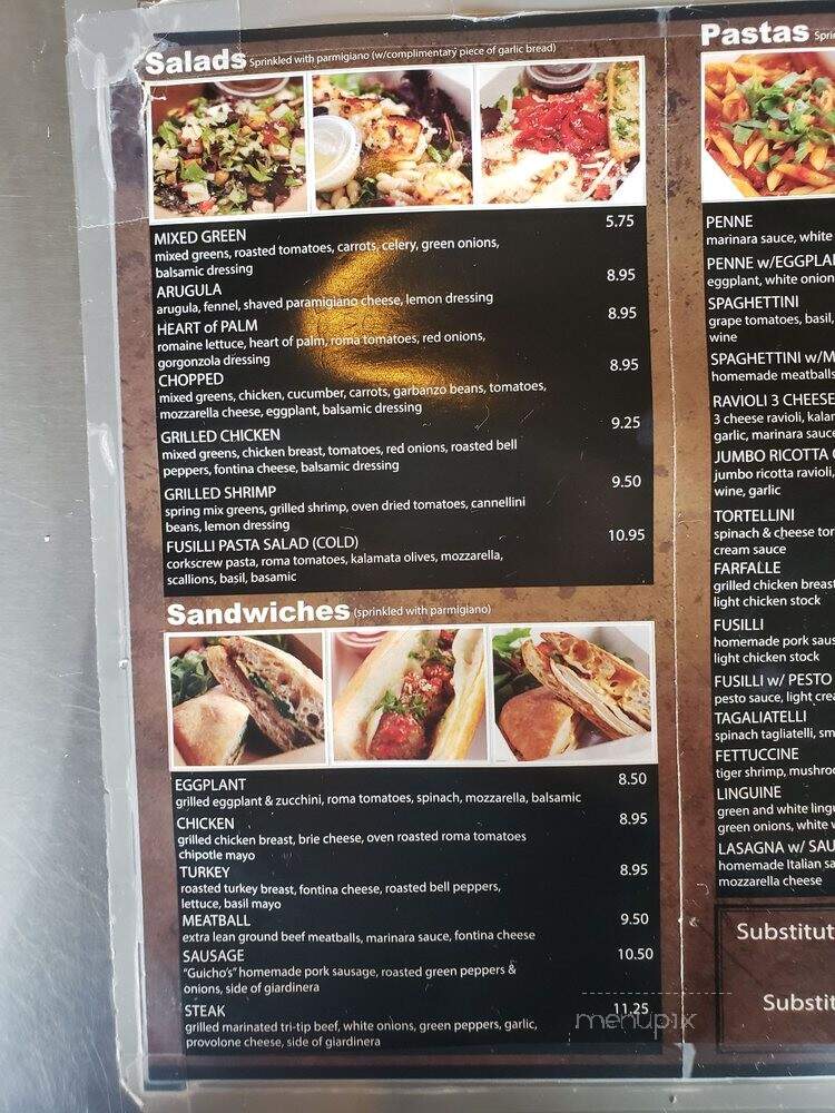 Guicho's Eatery - San Clemente, CA menu_pic