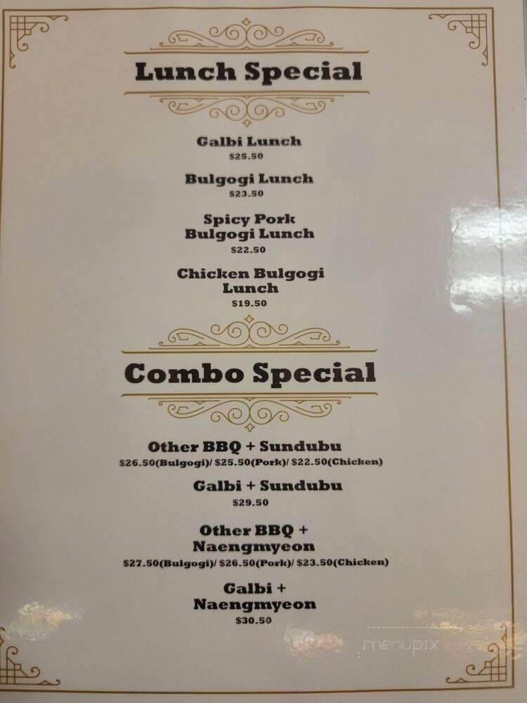 Ma Dang Gol - Rancho Cucamonga, CA menu_pic