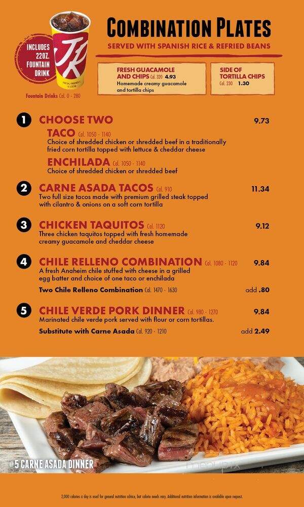Miguel's Jr - Corona, CA menu_pic