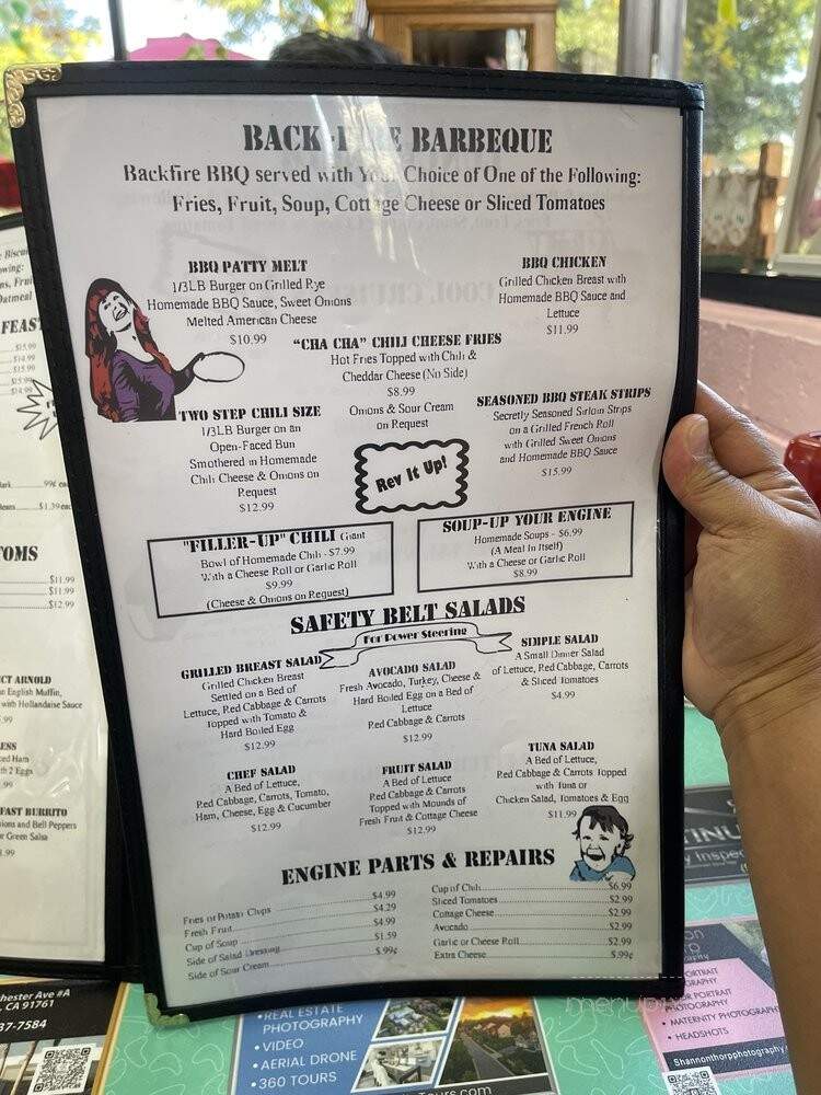 Nancy's Cafe - Rancho Cucamonga, CA menu_pic