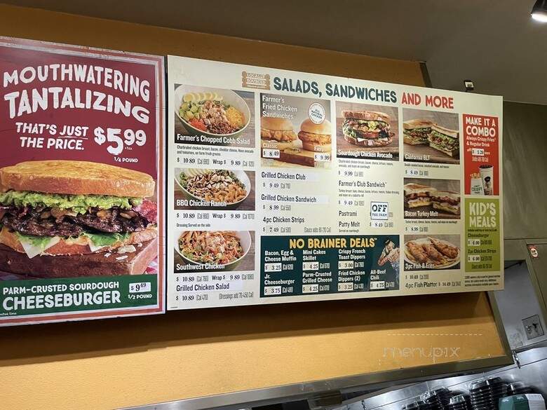 Farmer Boys Restaurant - Ontario, CA menu_pic