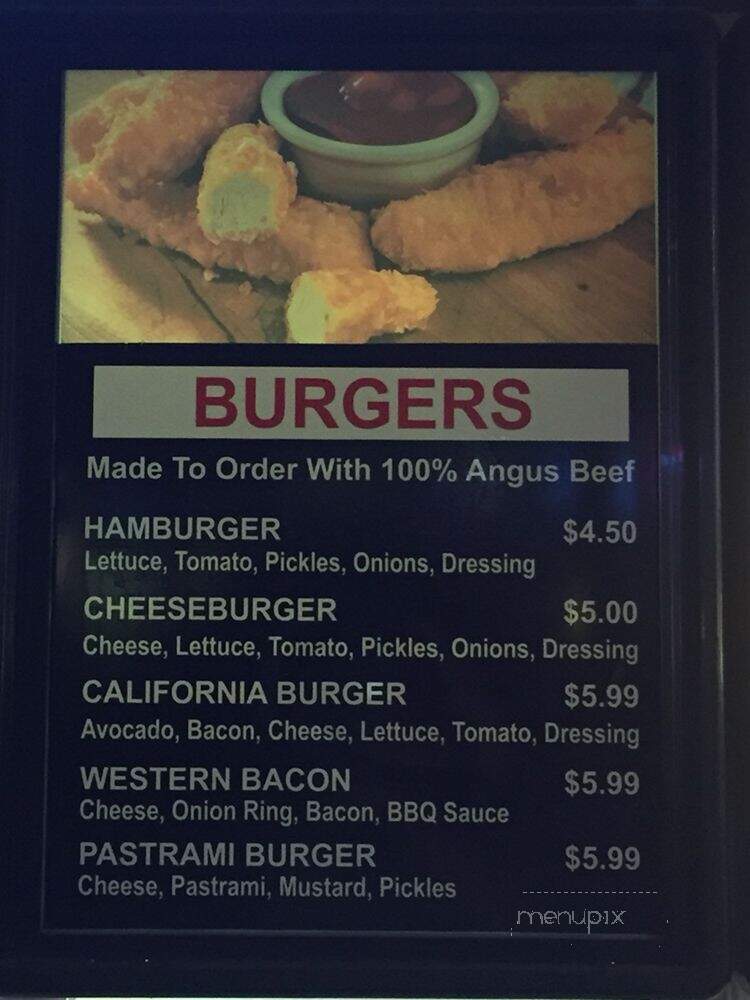 Slick's - Norco, CA menu_pic