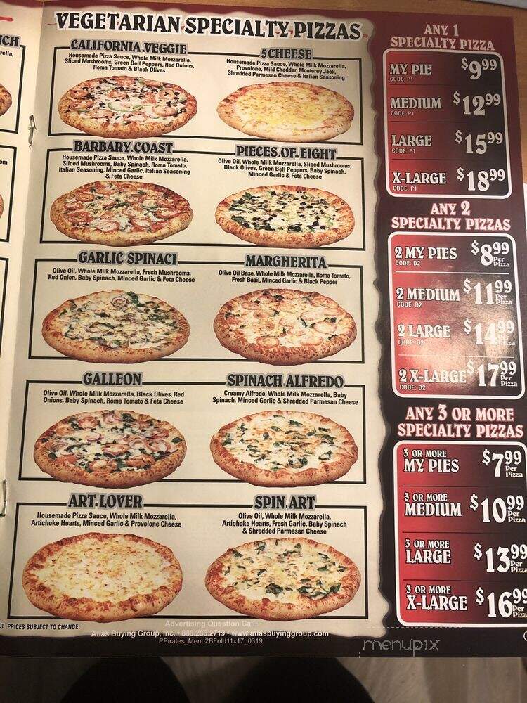Pizza Pirates - Riverside, CA