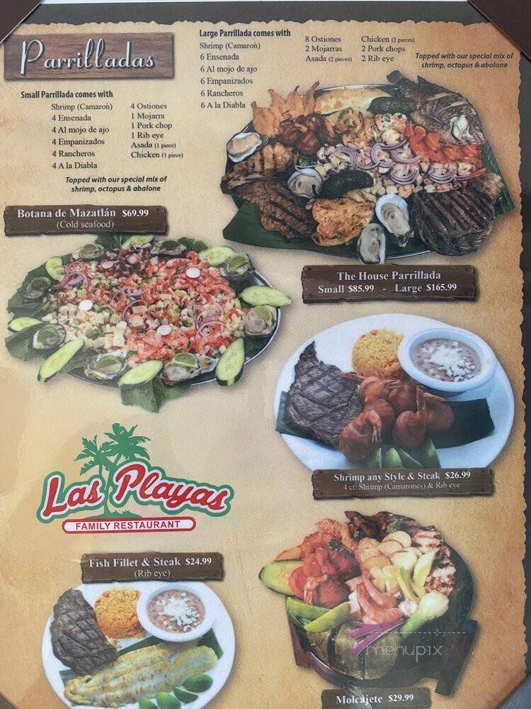Las Playas Restaurant - Fontana, CA