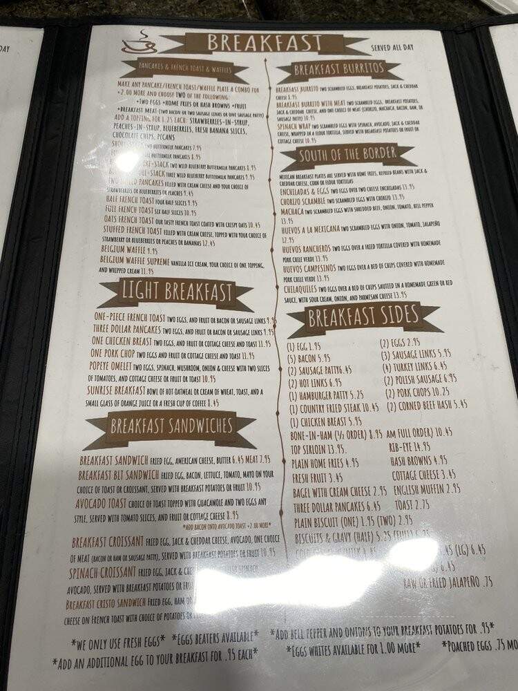 Dorry's Restaurant - Riverside, CA menu_pic