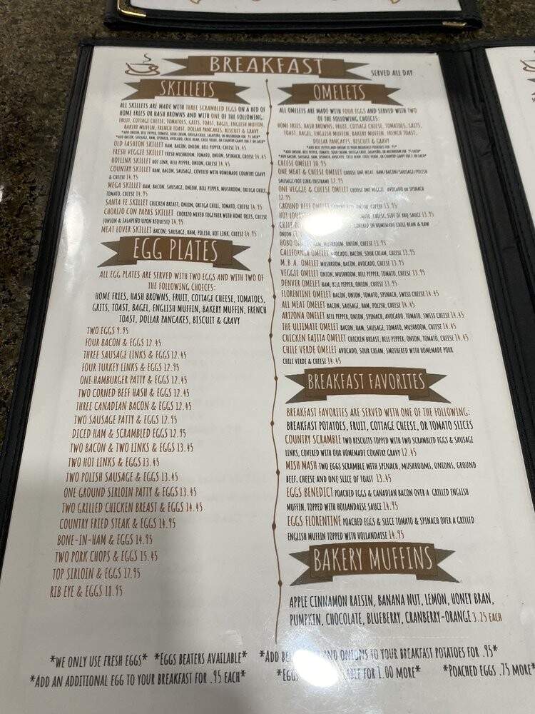 Dorry's Restaurant - Riverside, CA menu_pic