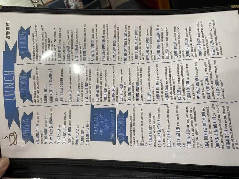 Dorry's Restaurant - Riverside, CA menu_pic