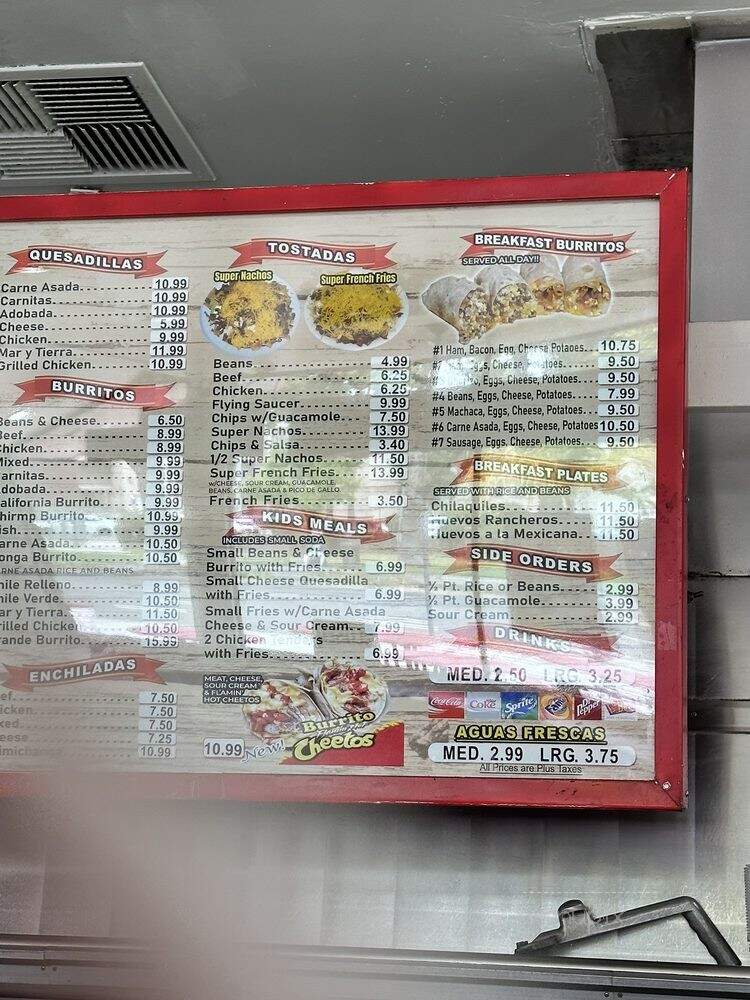 Alberto's Mexican Food - Riverside, CA menu_pic