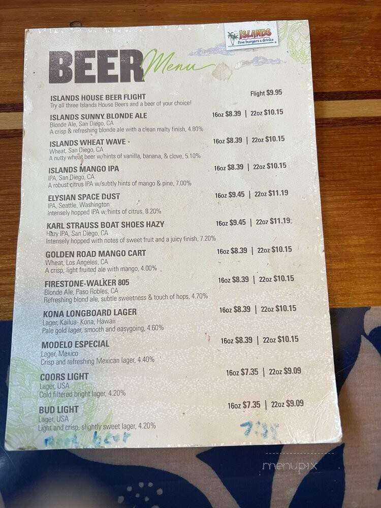 Islands Restaurants - Riverside, CA menu_pic