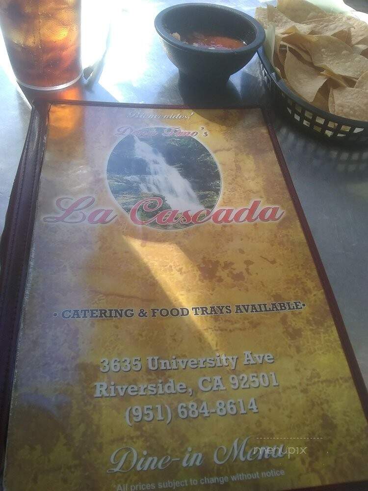 La Cascada Mexican Restaurant - Riverside, CA