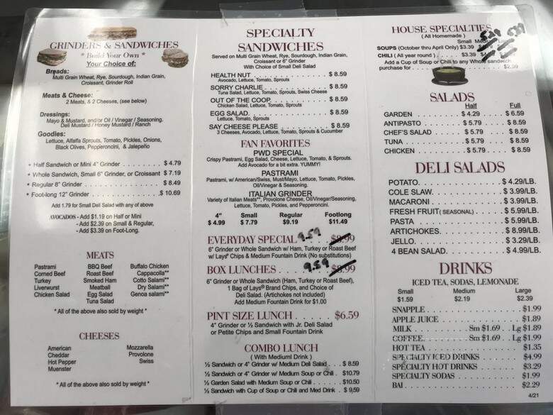 Patio West Deli - Rialto, CA menu_pic