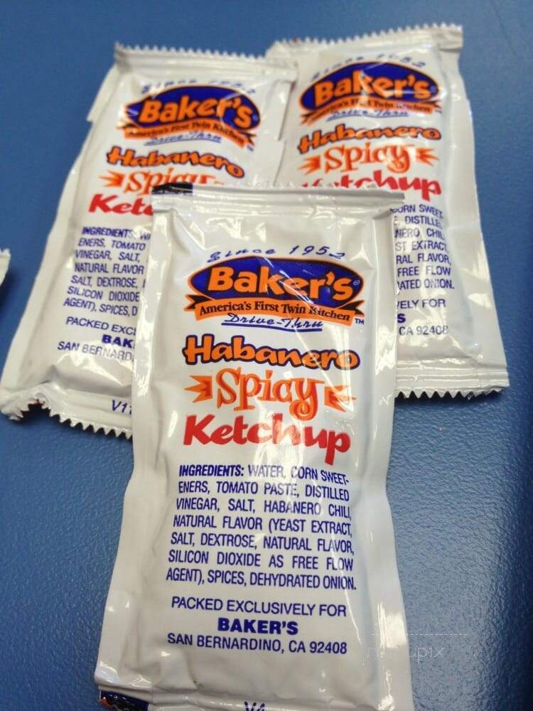 Baker's Drive-Thru - San Bernardino, CA menu_pic