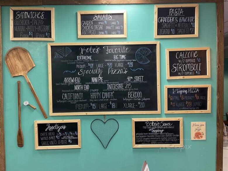 Bo Bo's Pizzeria - San Bernardino, CA menu_pic