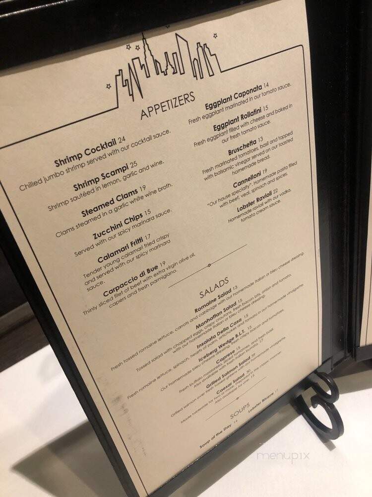 Manhattan Of La Jolla - La Jolla, CA menu_pic
