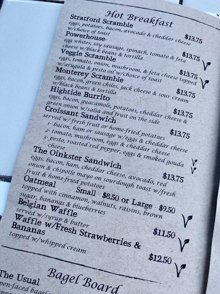 Stratford Court Cafe - Del Mar, CA menu_pic