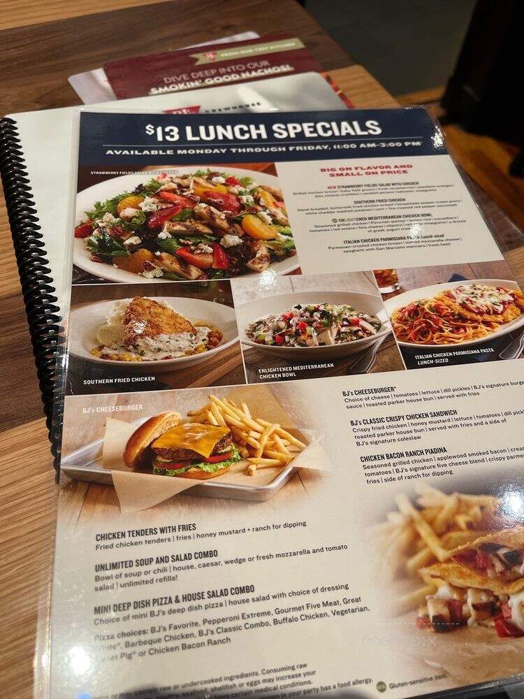 BJ's Restaurant & Brewery - Moreno Valley, CA menu_pic