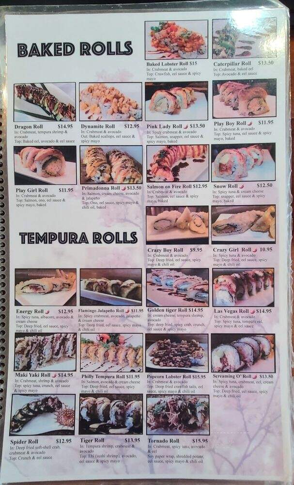 Maki Yaki - Loma Linda, CA menu_pic