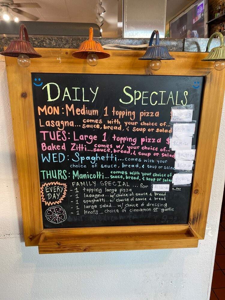 Graziano's Pizza Restaurant - Rancho Cucamonga, CA menu_pic
