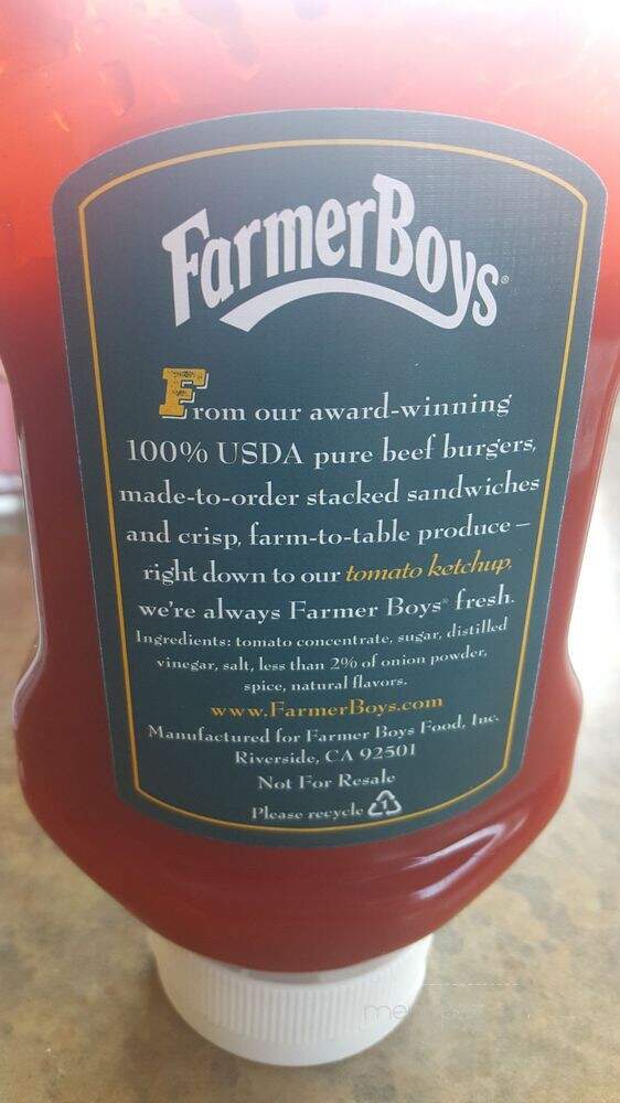 Farmer Boys Restaurant - Loma Linda, CA menu_pic