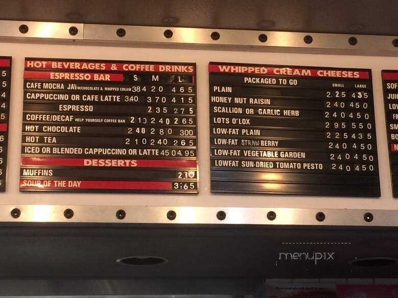 42nd Street Bagel Cafe - Loma Linda, CA menu_pic